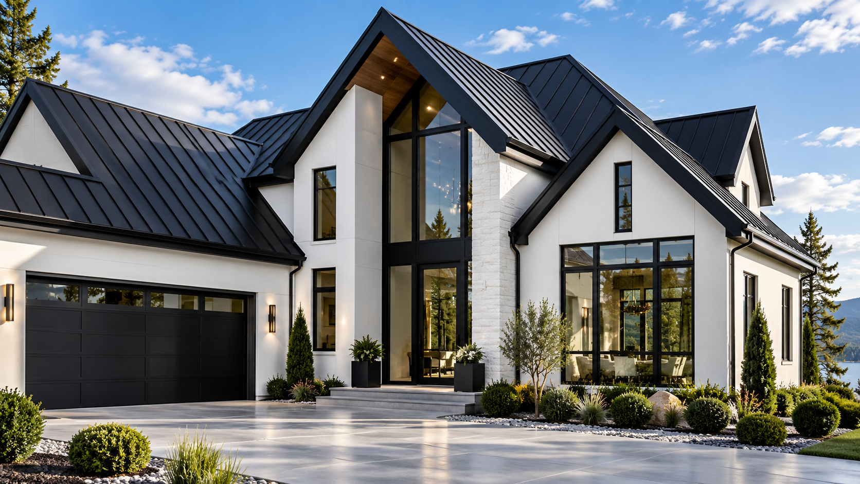 Waterfront roof project
